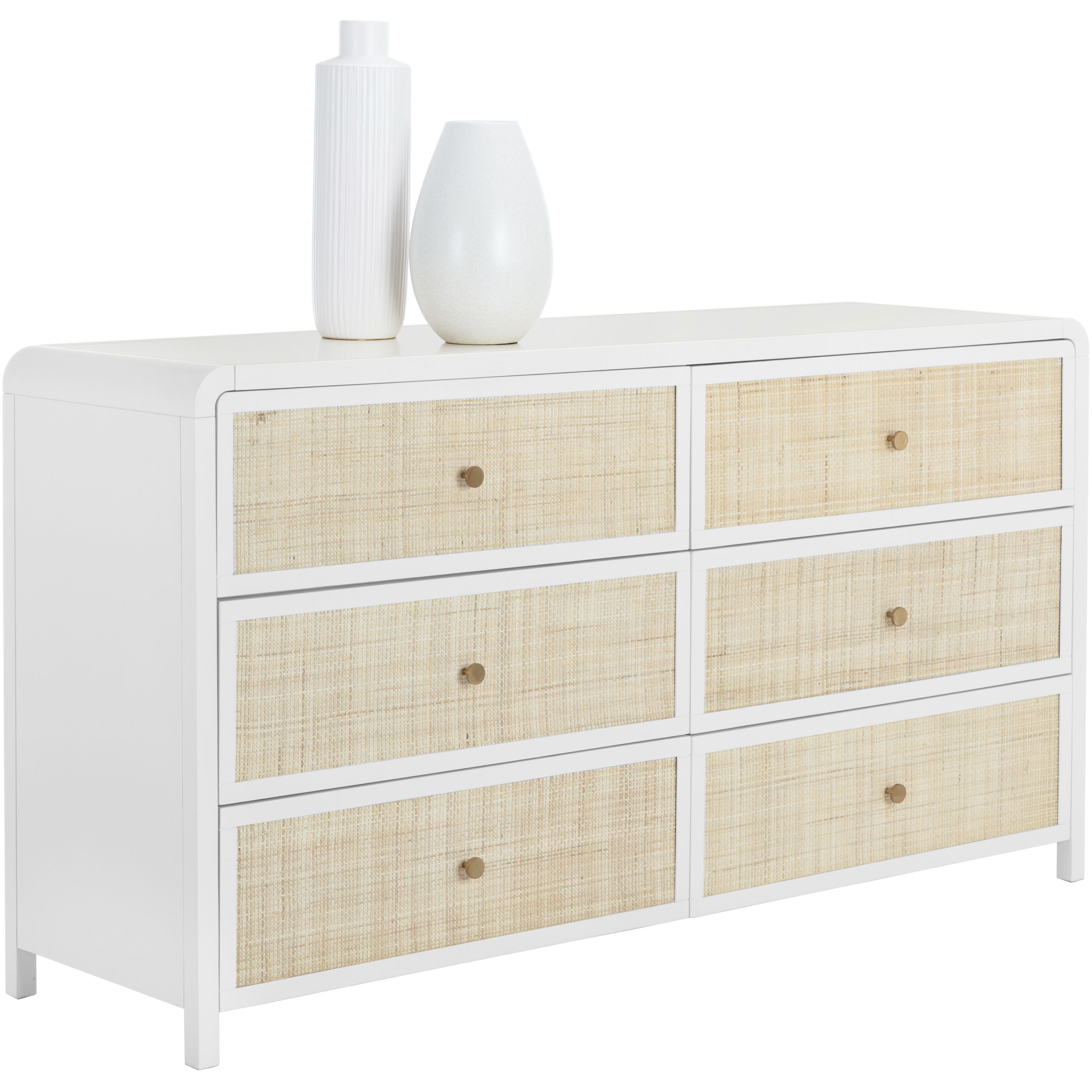Tierra Natural / Antique White / Antique White Dresser, Small